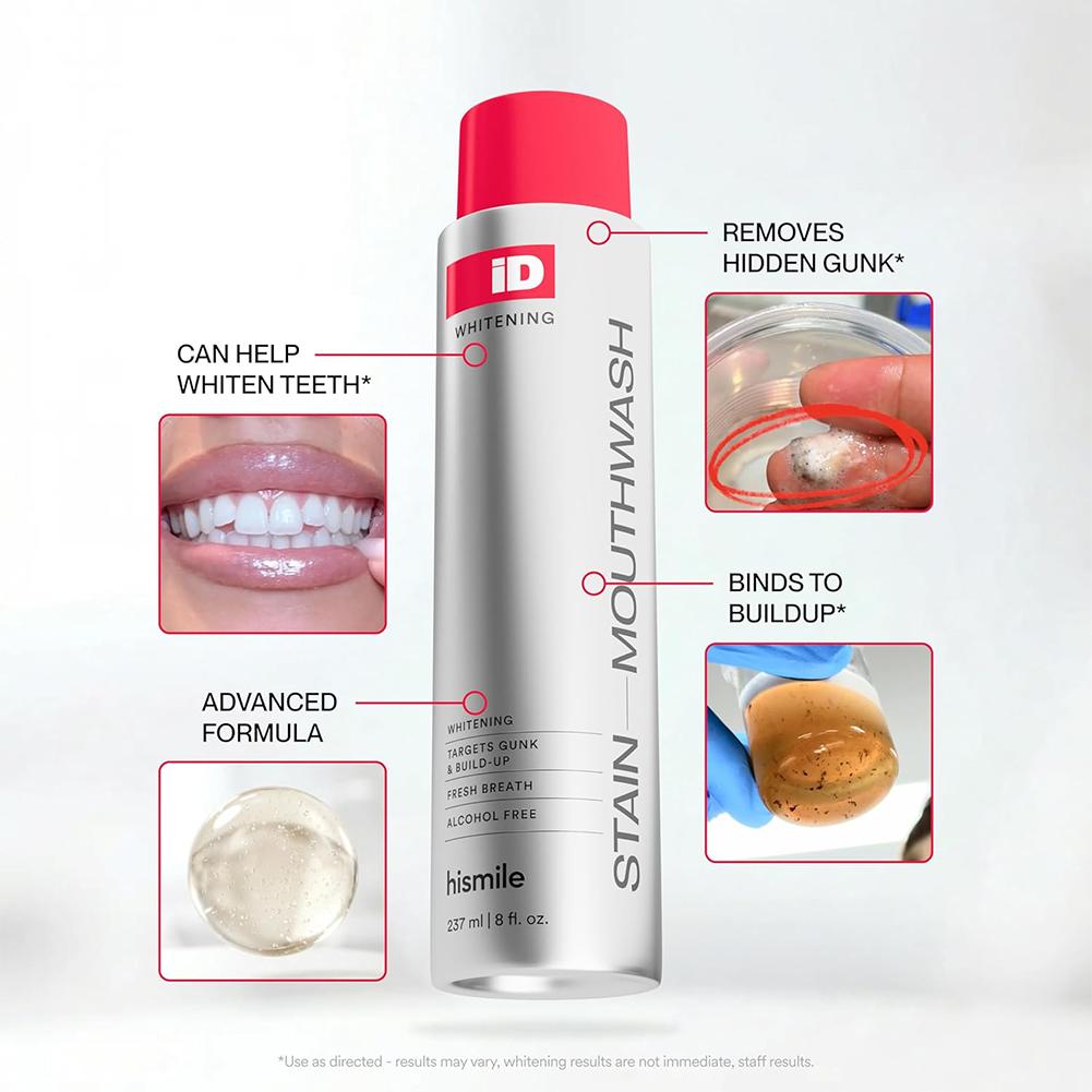 Teeth Whitening Hismile - Hismile iD Alcohol Free Mouthwash Deep