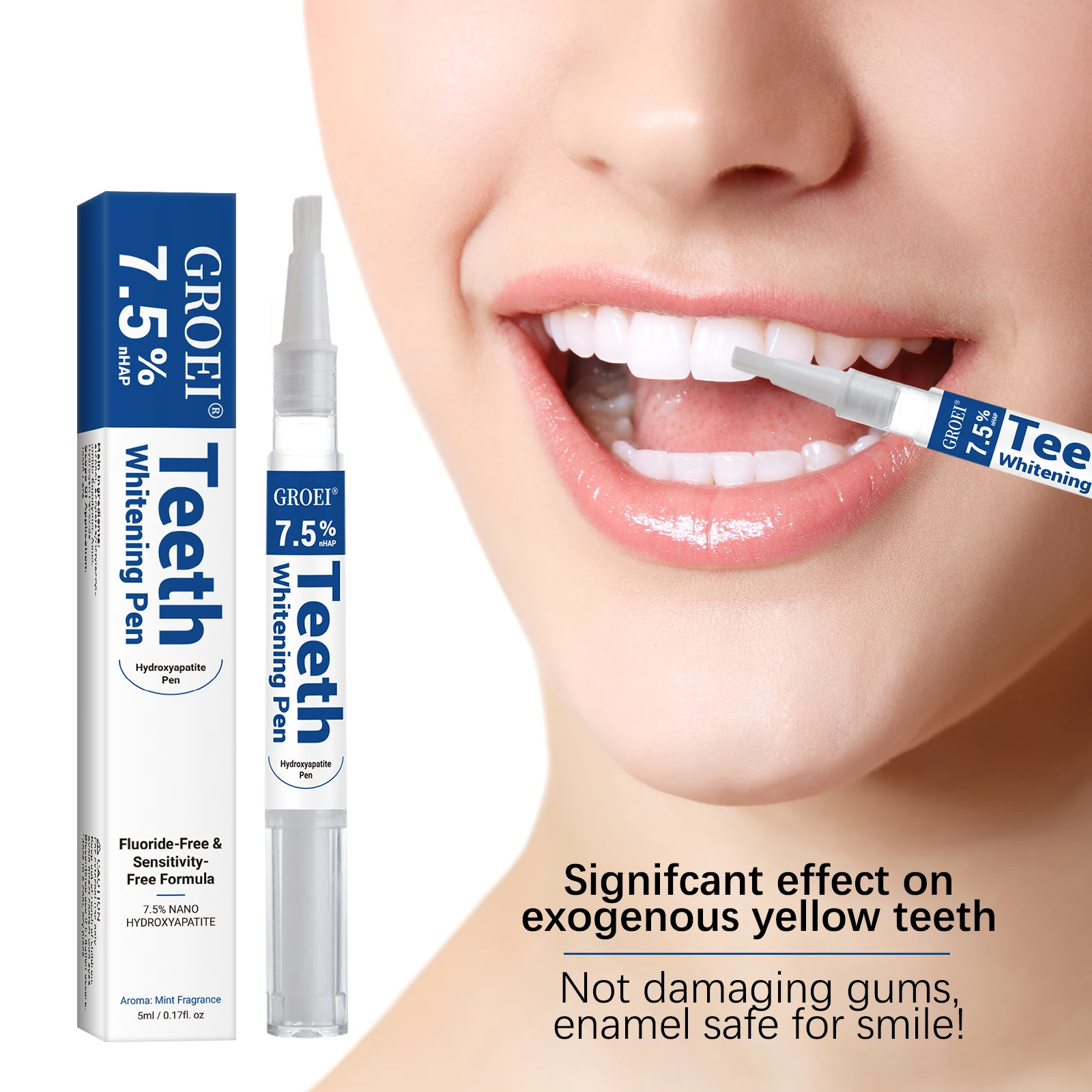 Hydroxyapatite Tooth Whitening - Teeth Whitening Hismile 评论和价格