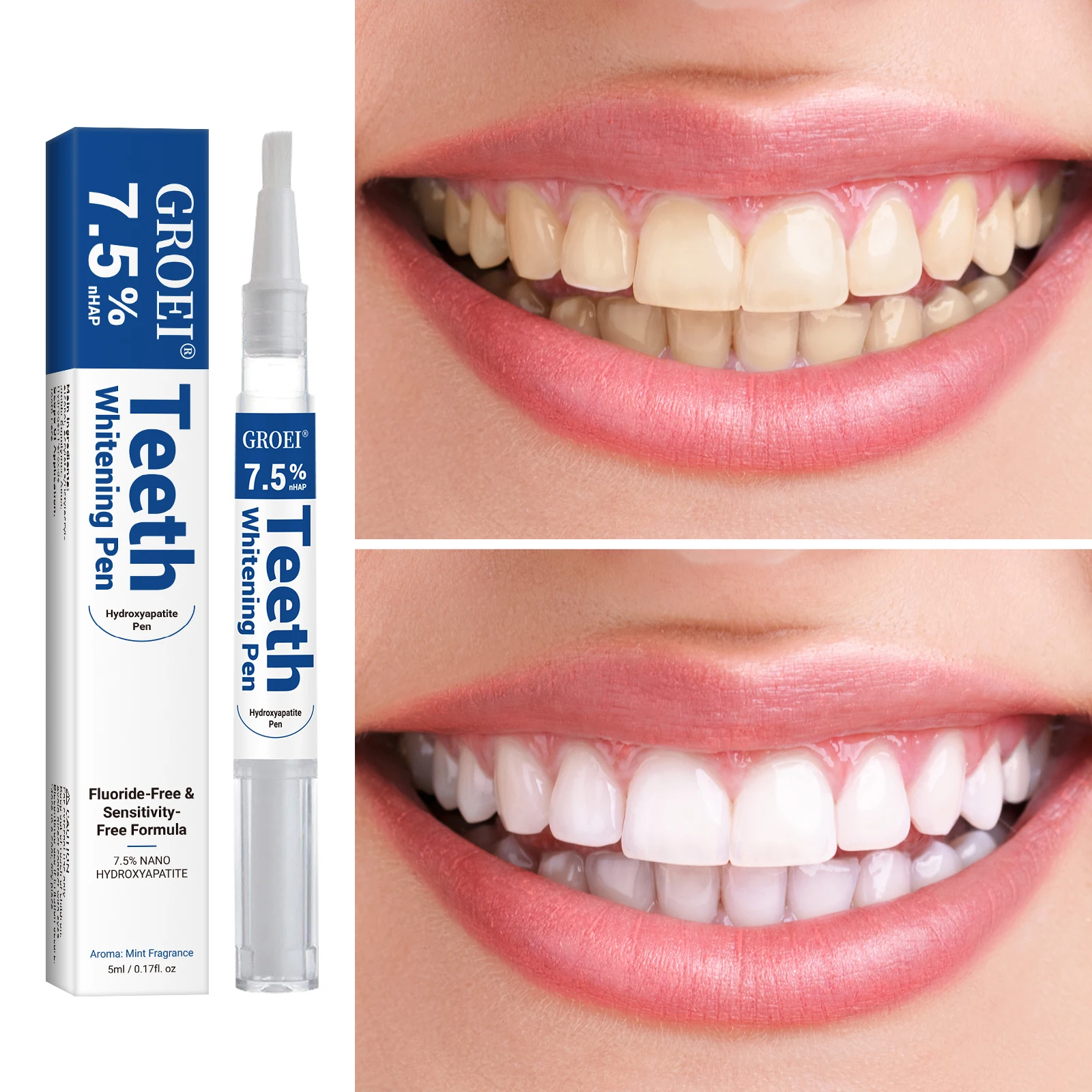 Hydroxyapatite Tooth Whitening - Teeth Whitening Hismile 评论和价格
