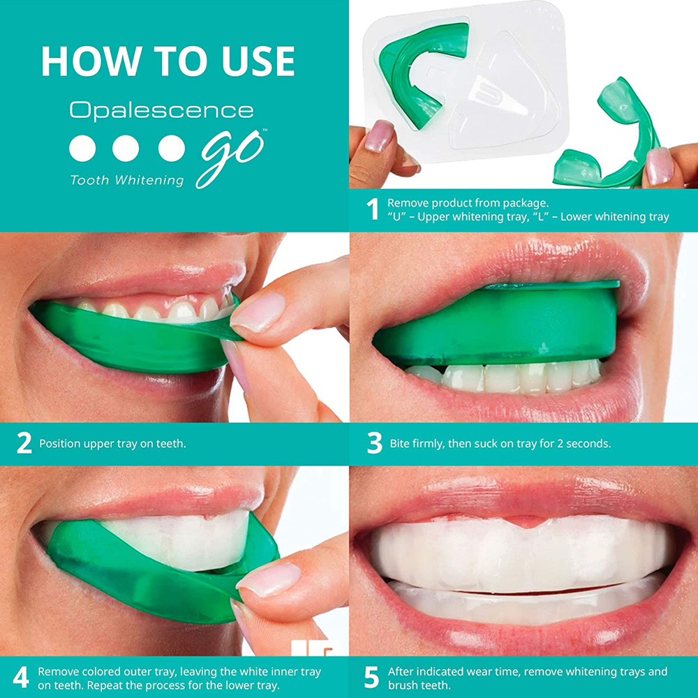 Hydrogen Peroxide For Teeth Wh - Teeth Whitening Opalescence Go 评论和价格