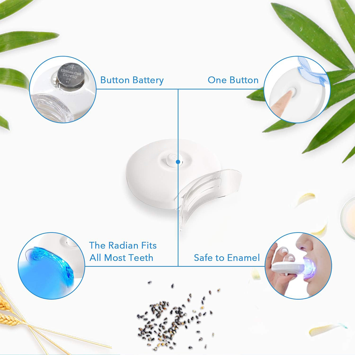 Teeth Whitening Kit - 5X LED L - Teeth Whitening In Office 评论和价格