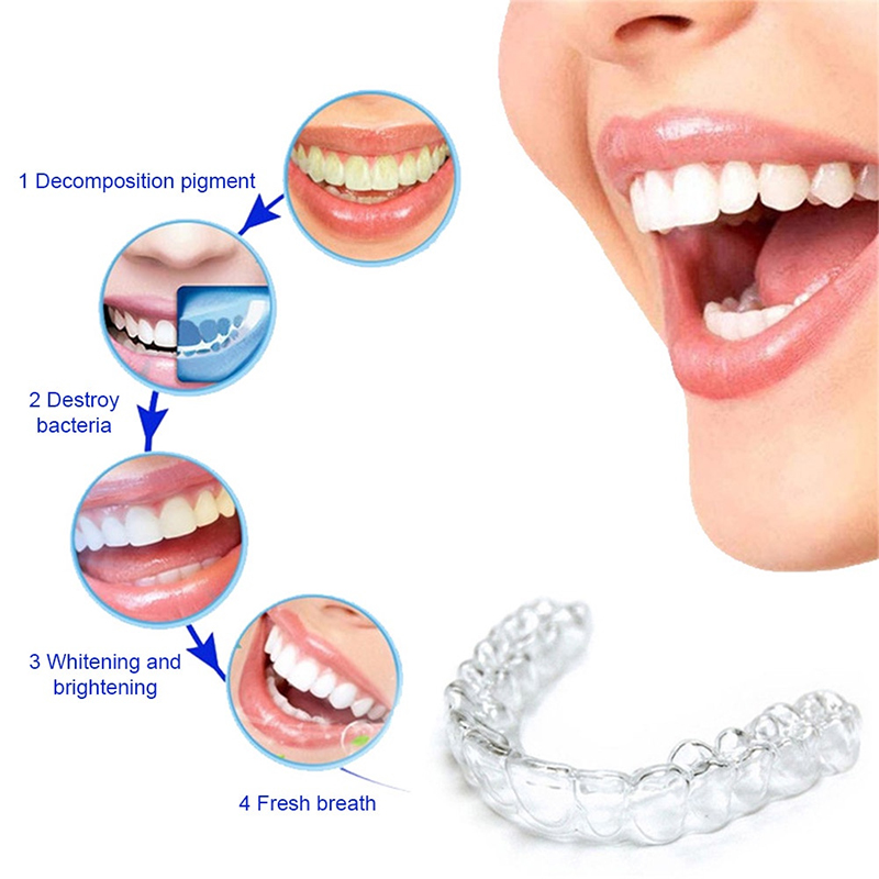 Comfort Fit Silicone Mouth Tra - Dental Guard Night 评论和价格