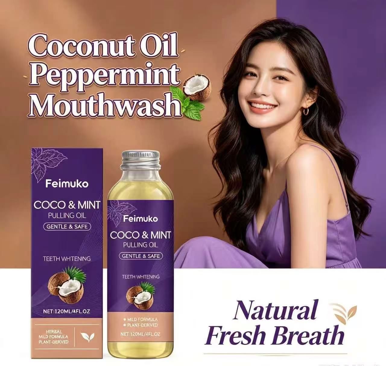 Coconut Oil Peppermint Pulling - Coconut Oil Pull 评论和价格
