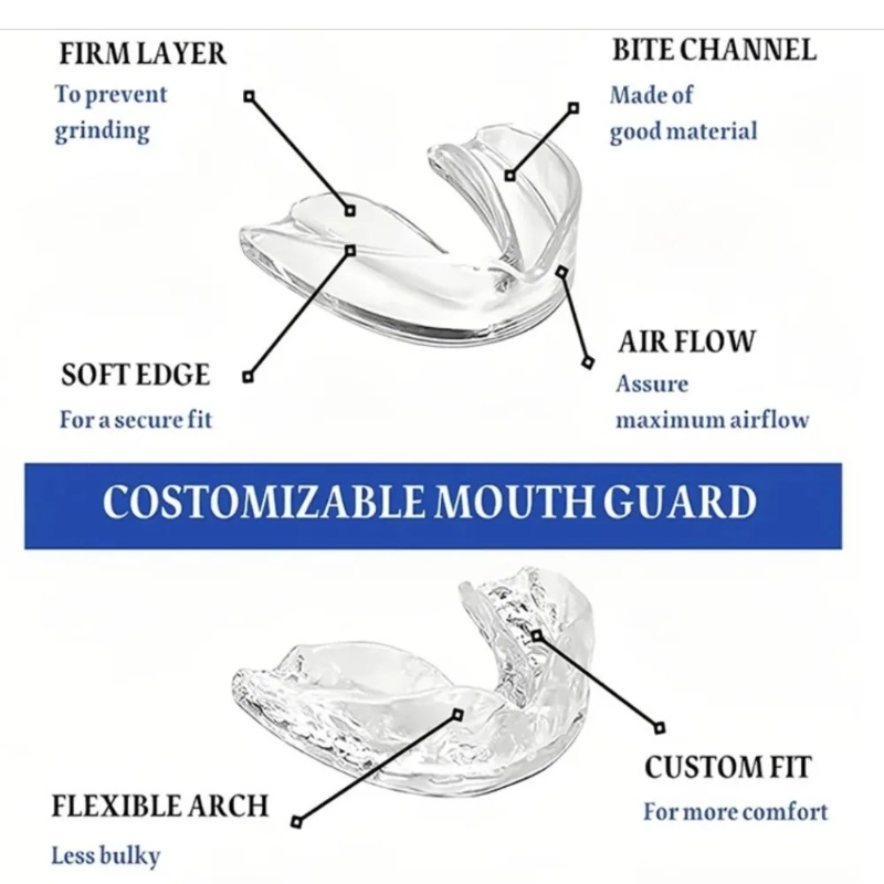 4pcs/Box Mouth Guards for Clen - Dental Guard Night 评论和价格