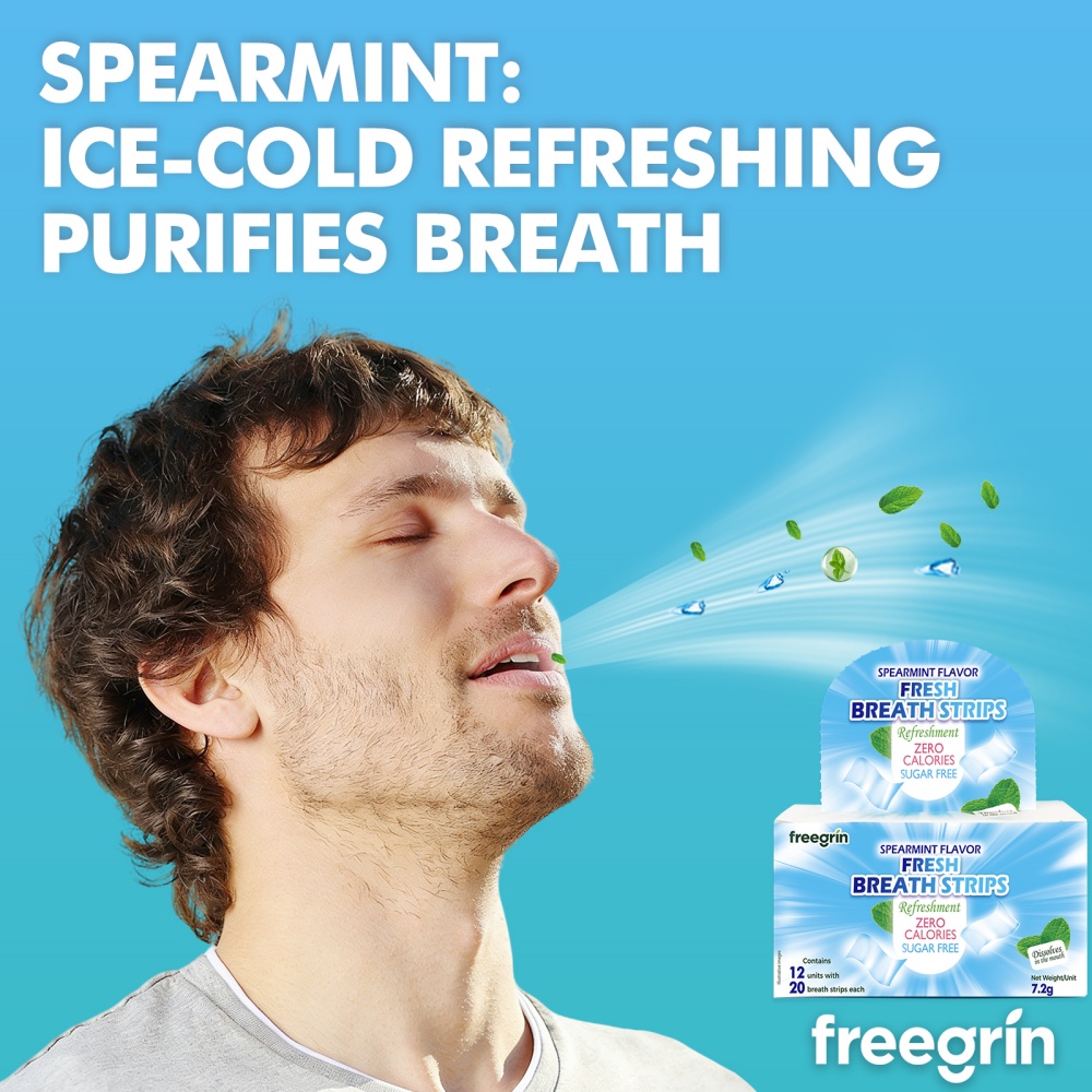 FREEGRIN Spearmint Flavored Fr - Teeth Whitening In Office 评论和价格