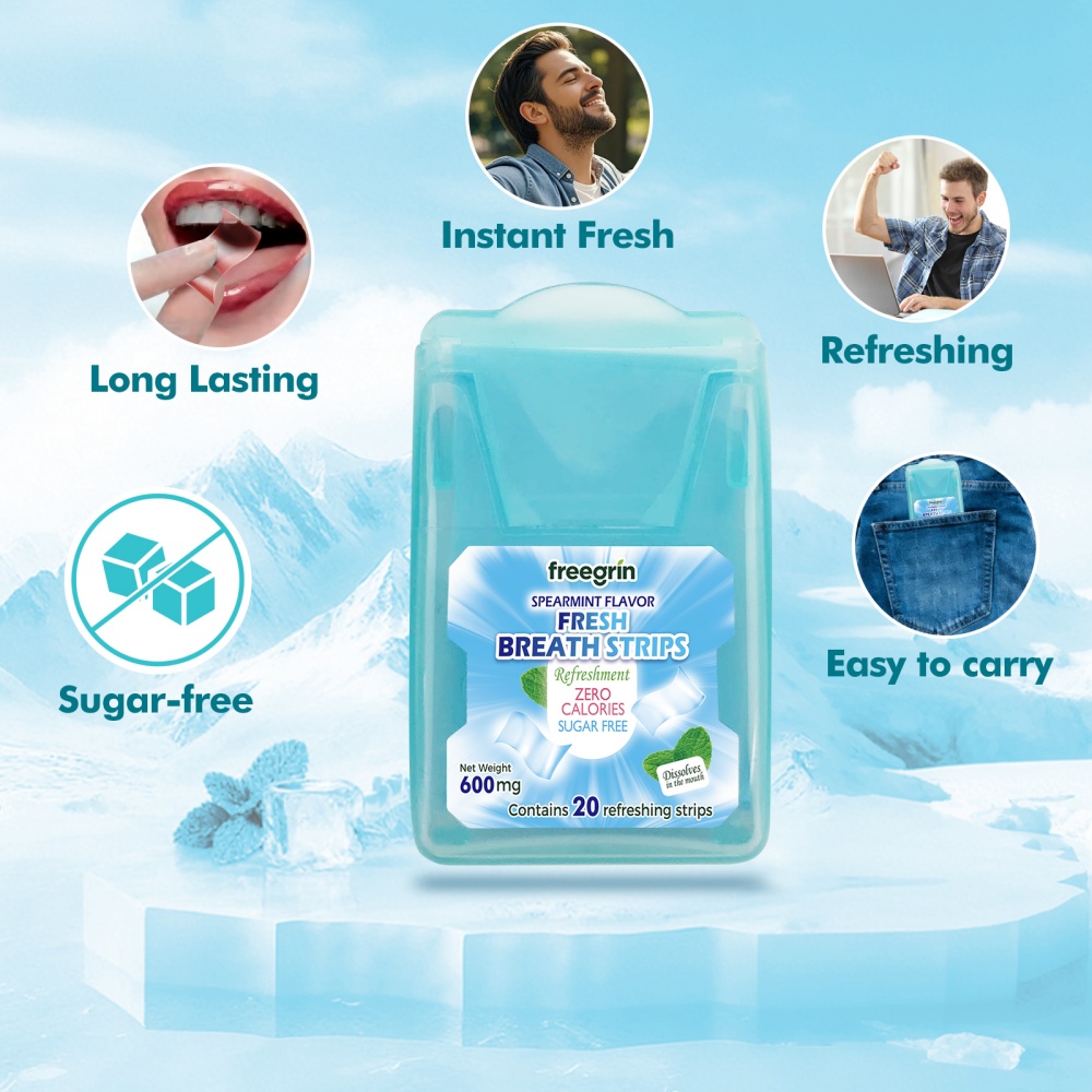 FREEGRIN Spearmint Flavored Fr - Teeth Whitening In Office 评论和价格