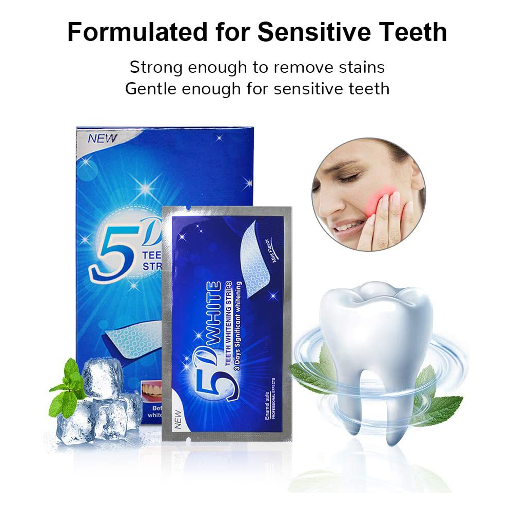 5D White Teeth Whitening Strip - Teeth Whitening In Office 评论和价格