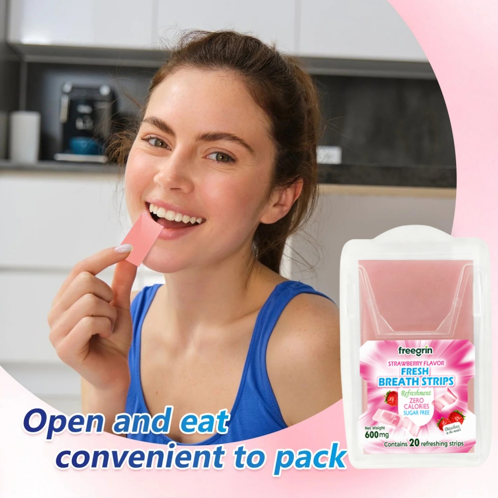 Breath Freshener Cool Strawber - Teeth Whitening In Office 评论和价格